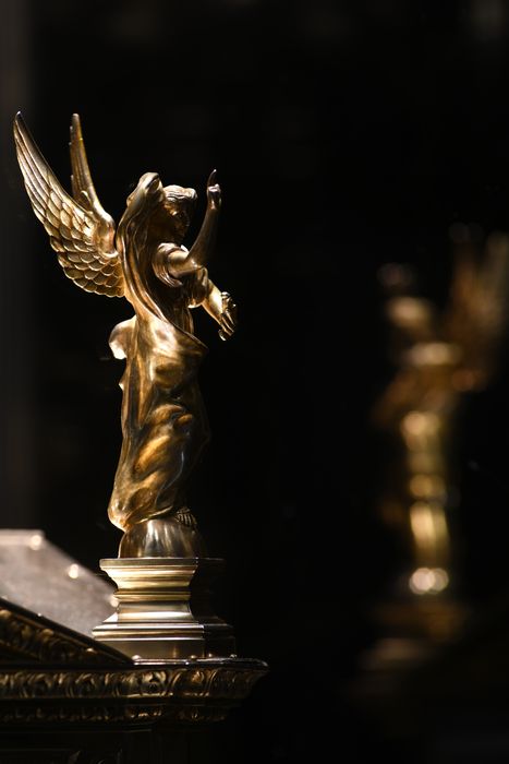 reliquaire du chef de saint Aubert, détail