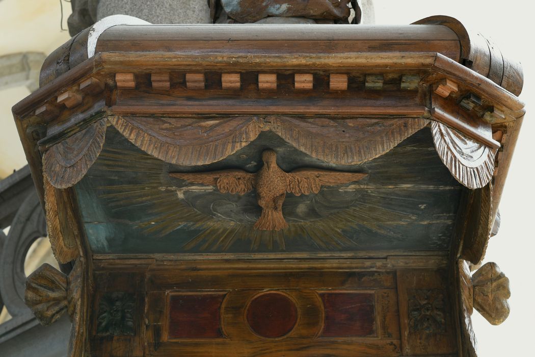 chaire à prêcher, détail