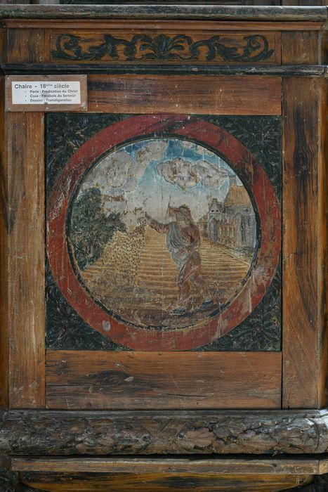 chaire à prêcher, détail