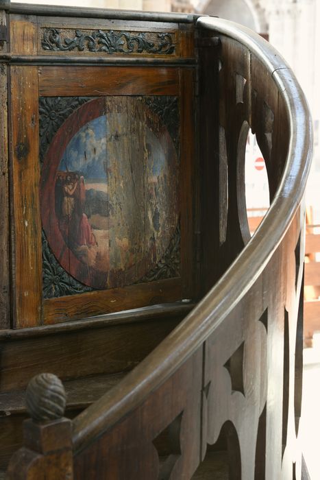 chaire à prêcher, détail