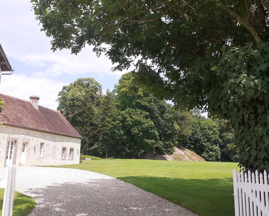 vue partielle du site depuis le Sud-Ouest