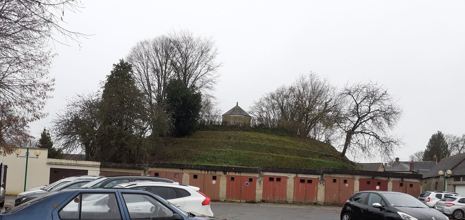vue générale de la butte dans son environnement