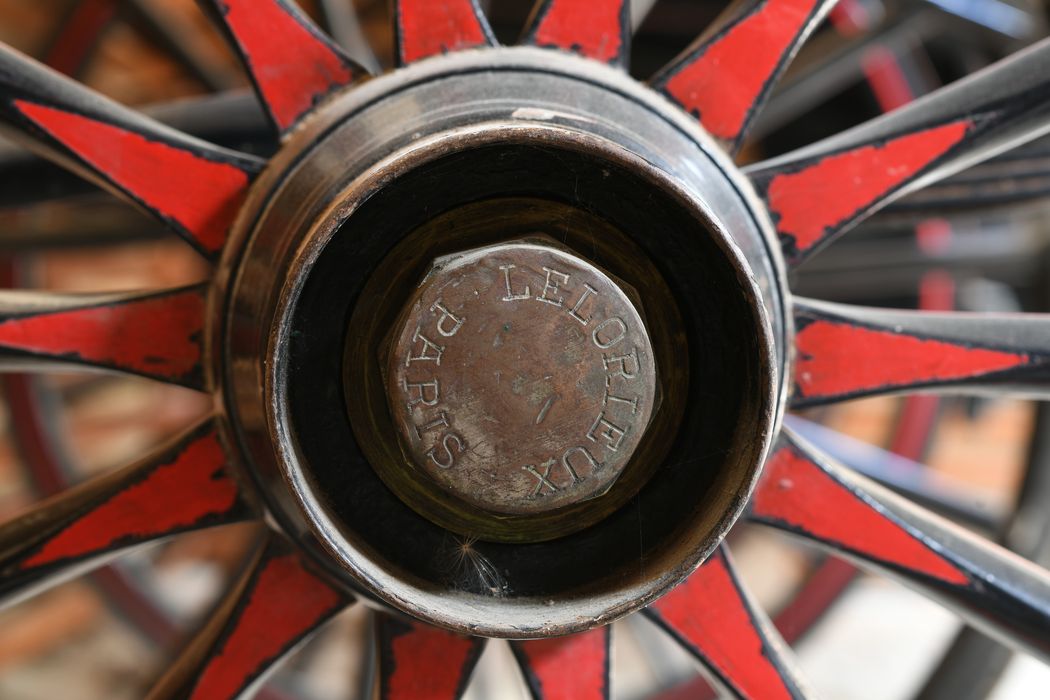 véhicule à énergie animale (phaéton), détail
