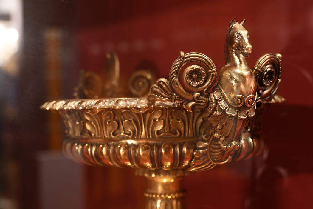 vase décoratif, détail