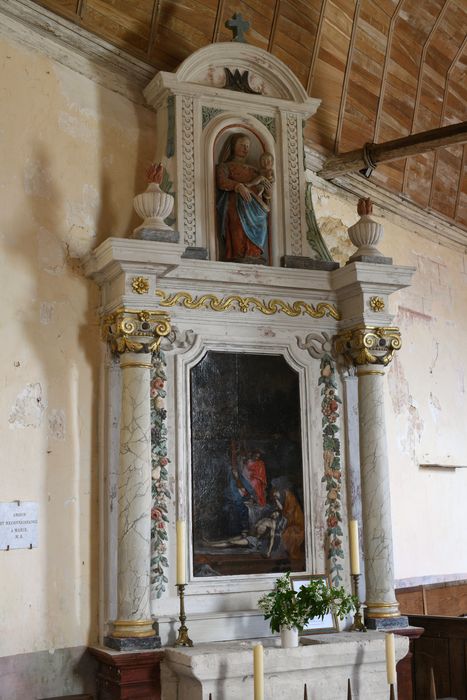 retable latéral nord