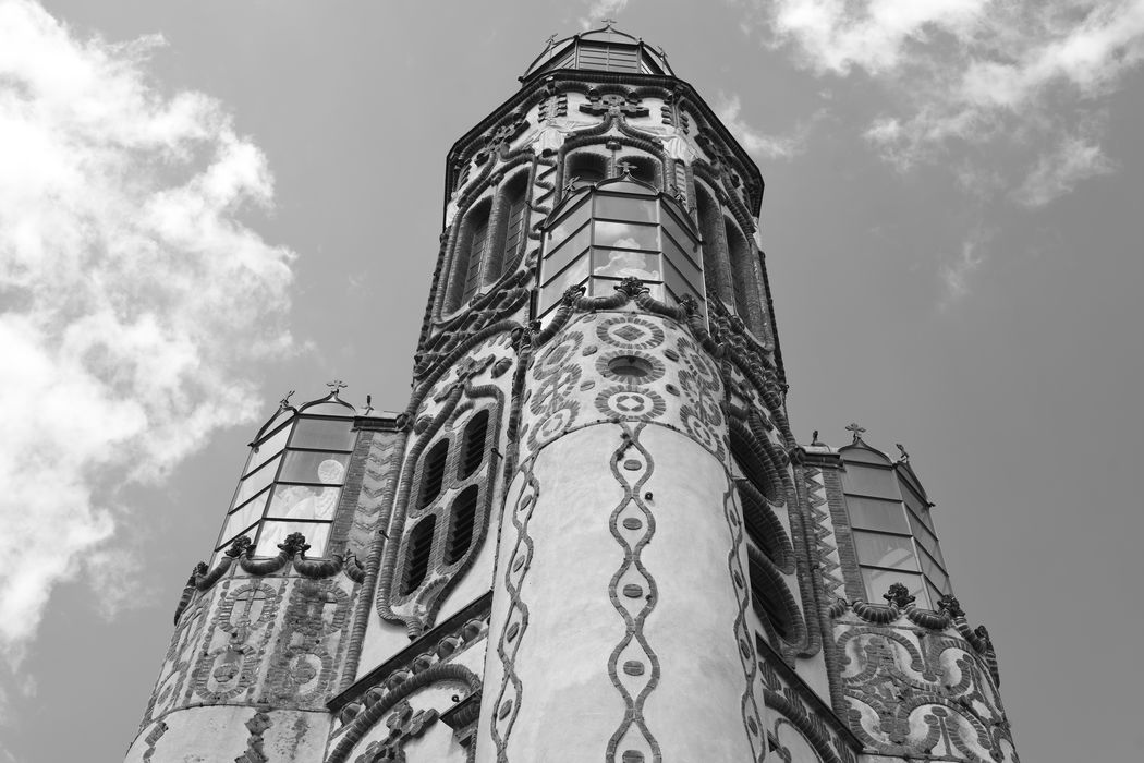 clocher, angle sud-ouest