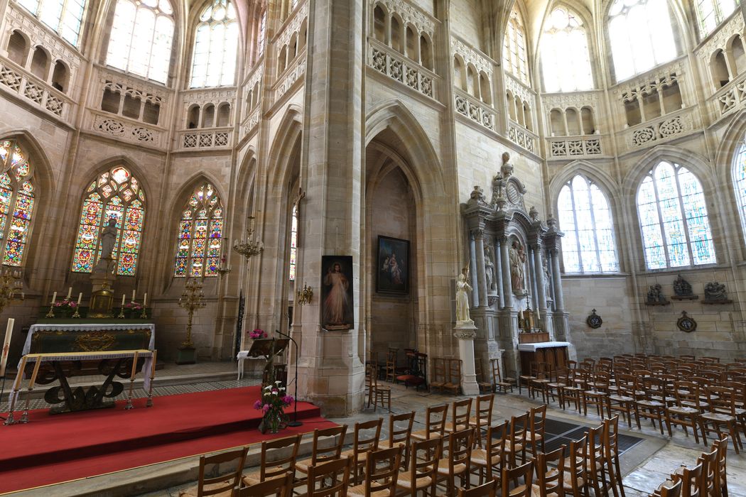 choeur et transept sud