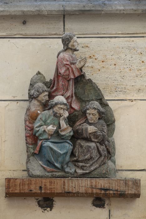 bas-relief : Le Christ au Jardin des oliviers