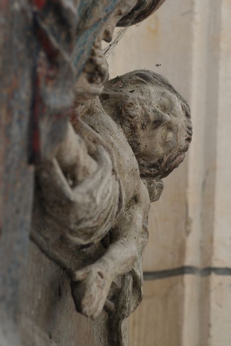 bas-relief : La Mise au tombeau, détail