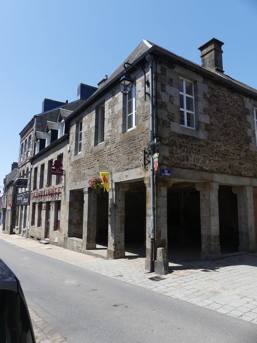 façades sud et est, vue partielle