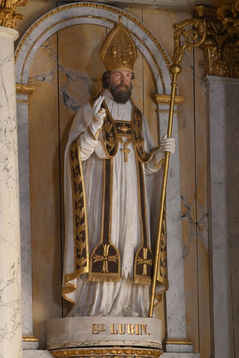 statue : Saint Lubin