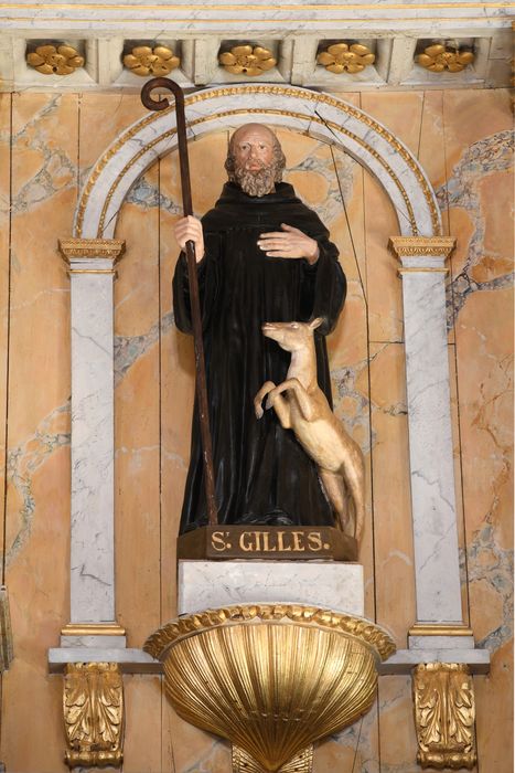 statue : Saint Gilles
