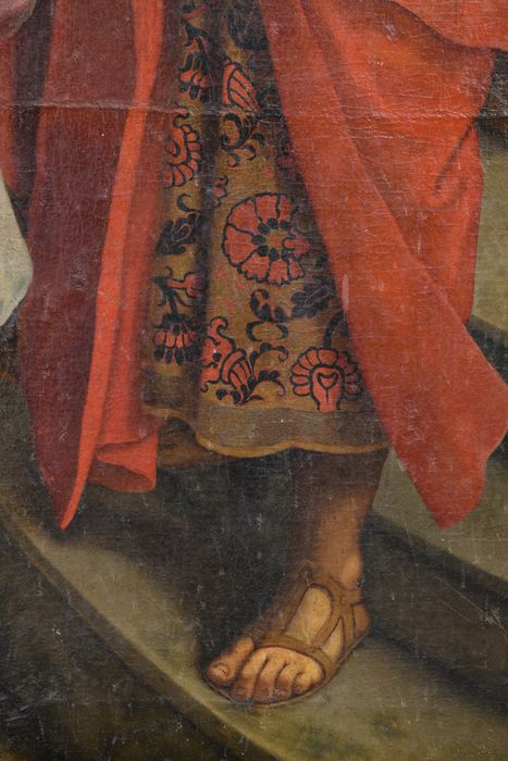 tableau : Présentation au Temple, détail