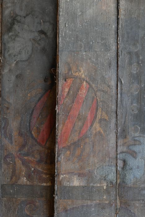 1er étage, grande pièce, lambris de revêtement, détail