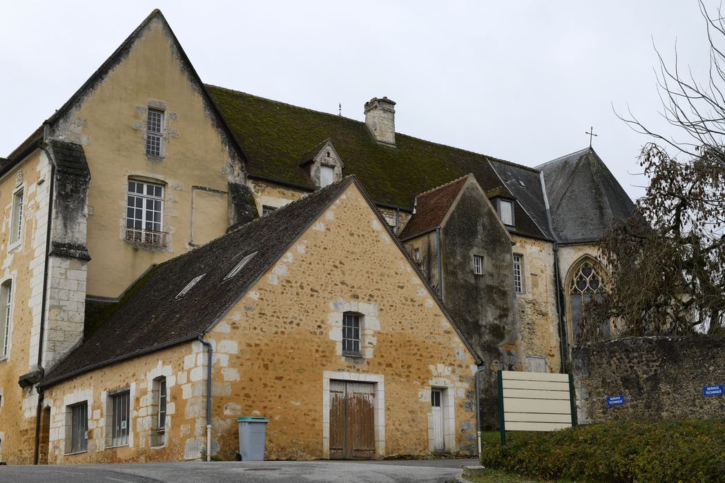 aile nord, ensemble nord, vue partielle