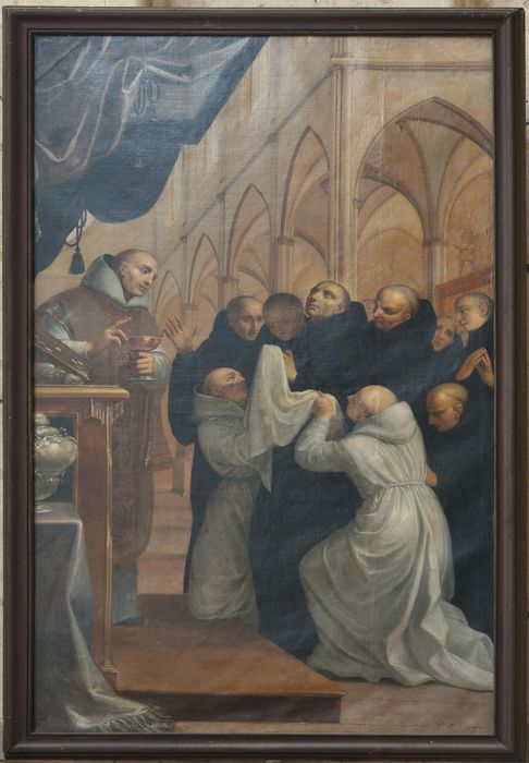 tableau : Extase de saint Benoît