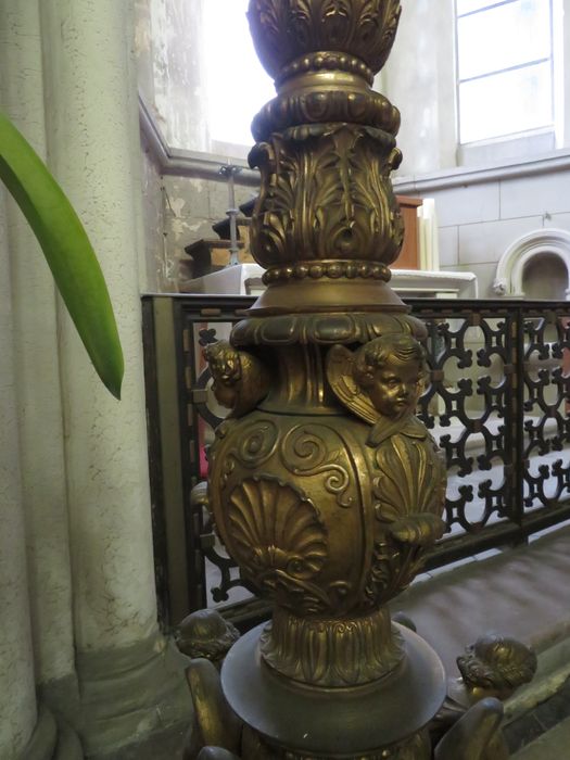 chandelier, détail