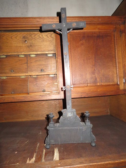 croix d'autel, revers