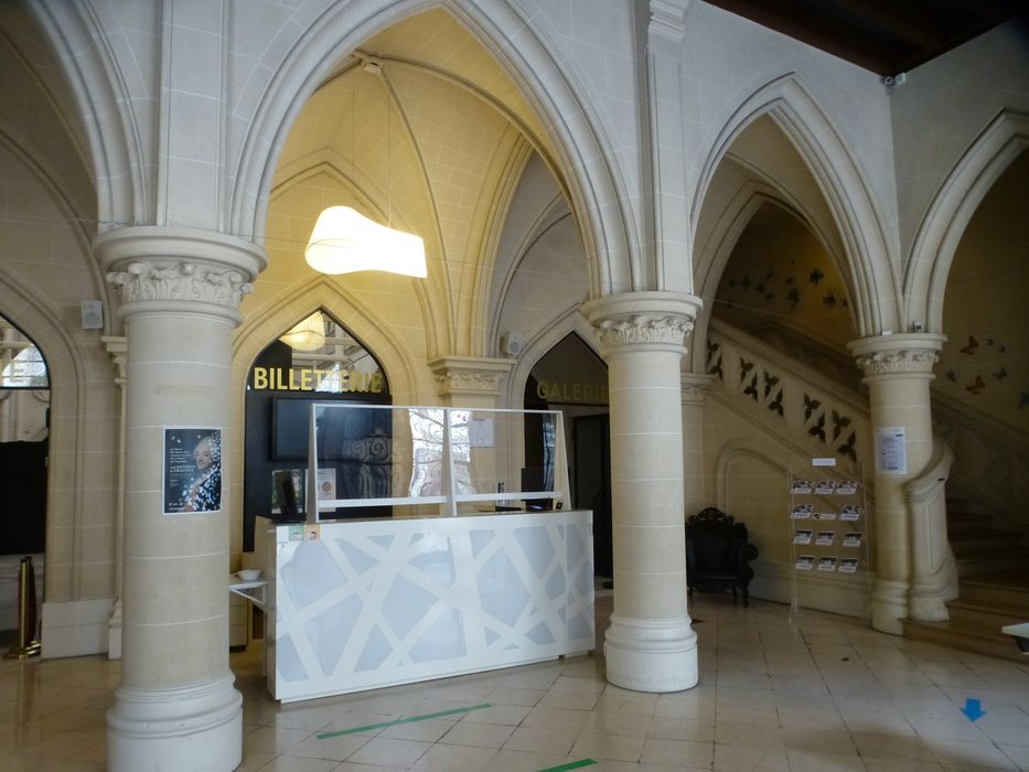 vestibule, vue partielle