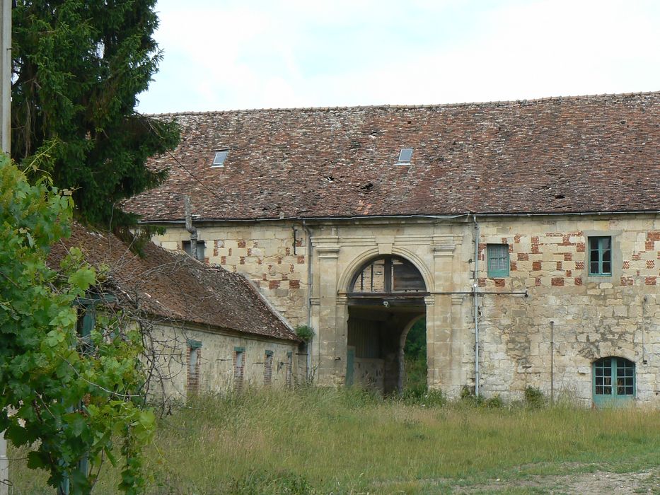 aile de l’ancien cloître, façade ouest