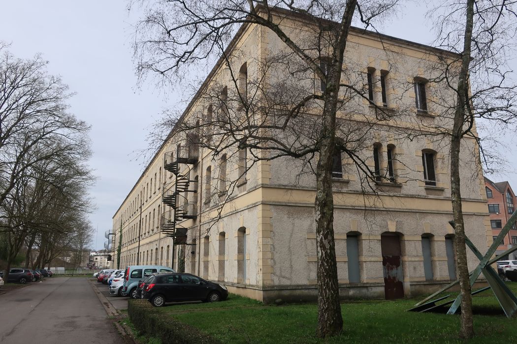 vue générale des façades