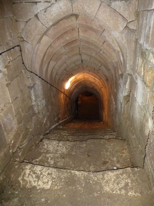 escalier d’accès aux caves