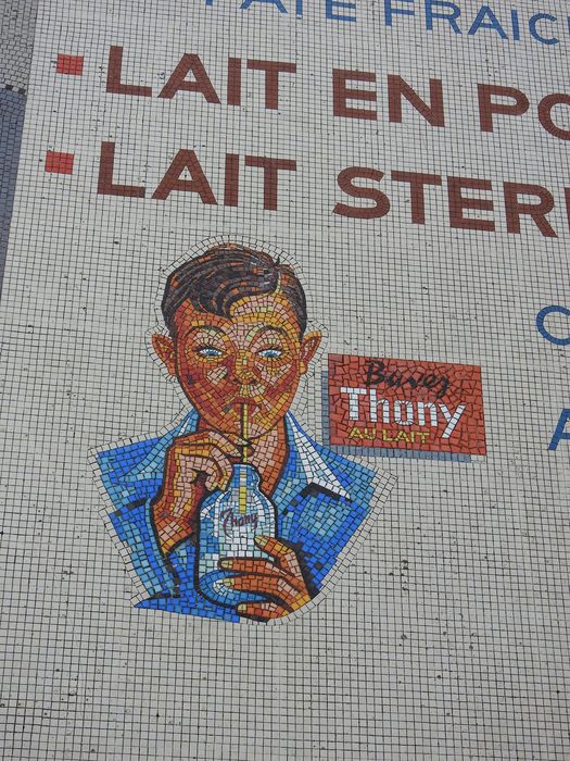 détail de la mosaïque