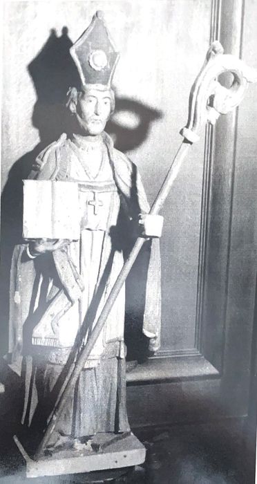 Statue : Saint Nicolas ou Saint Augustin