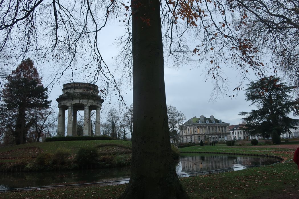vue partielle du parc
