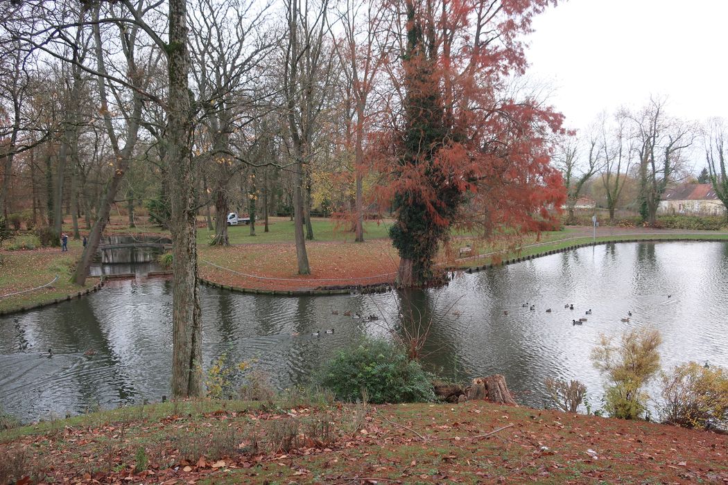 vue partielle du parc