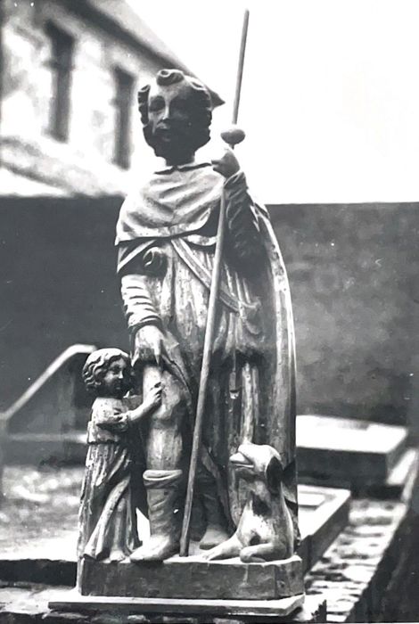 statue : Saint Roch