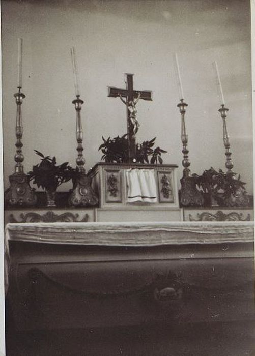 maître-autel, chandeliers