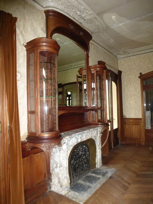 salle à manger, cheminée