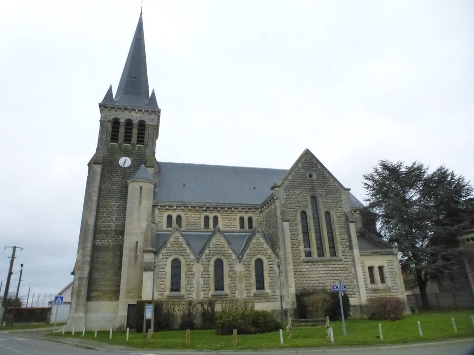 façade latérale sud