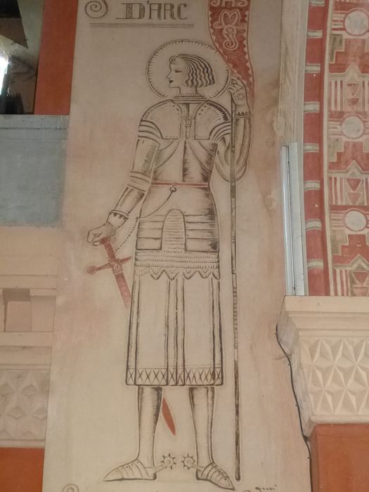 peinture monumentale : Jeanne d’Arc