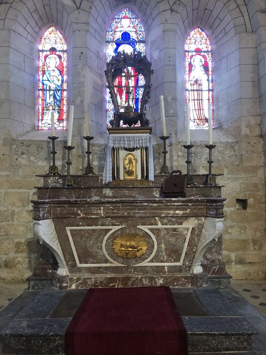 maître-autel, exposition