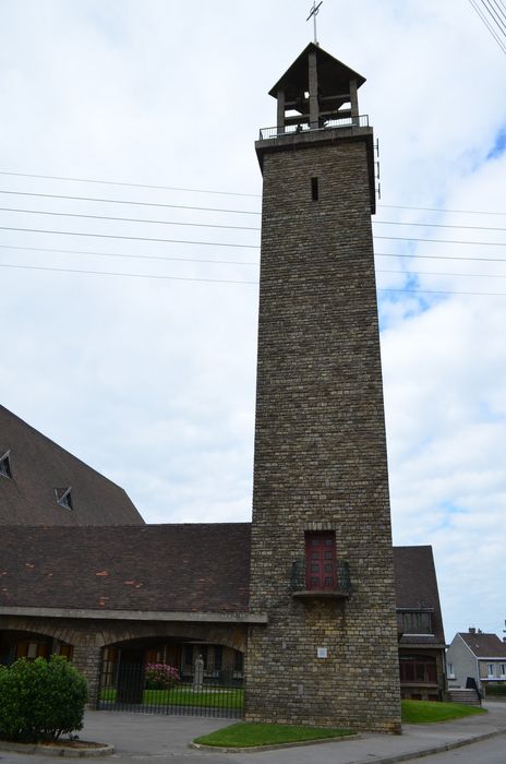 clocher, élévation sud-est