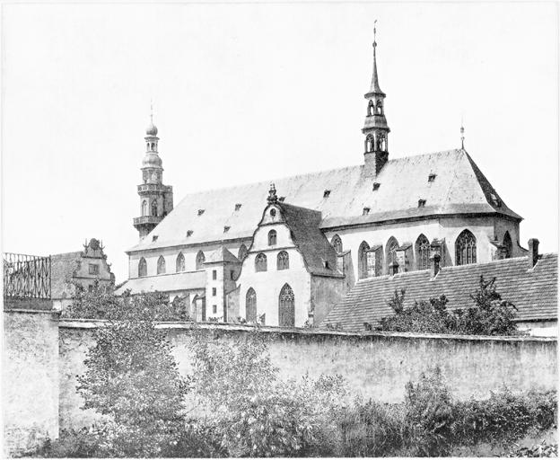 Façade sud, vue d'ensemble.