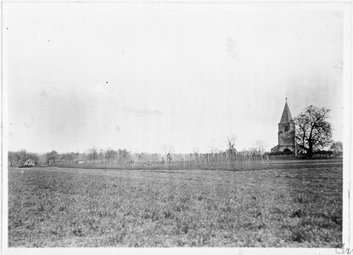 Vue d'ensemble depuis l'ouest.