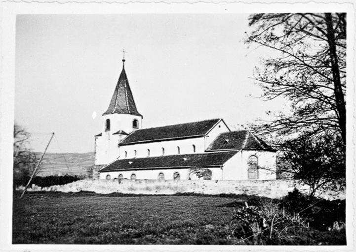 Vue d'ensemble depuis le nord-est.