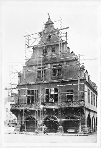 Façade sud, vue d'ensemble.