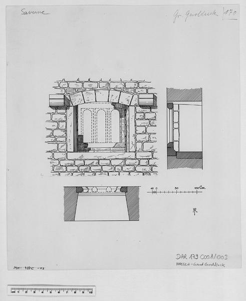 Détail d'une baie.