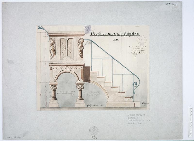 Projet de chaire à prêcher.