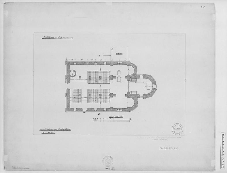 Plan avec mobilier.