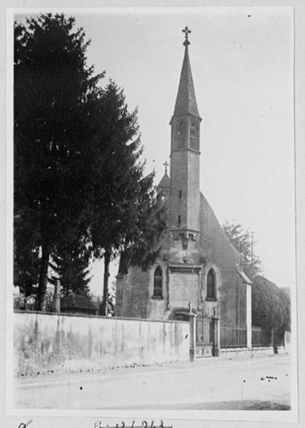 Façade occidentale, vue d'ensemble.