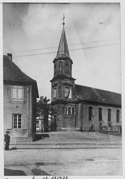 Vue d'ensemble partielle le sud-ouest.