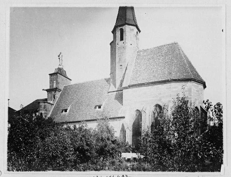 Façade sud, vue d'ensemble.