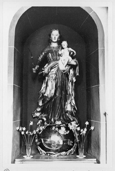 Statue : Vierge à l'Enfant et Immaculée Conception