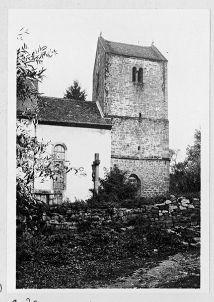 Tour-choeur, vue d'ensemble depuis le sud-ouest.