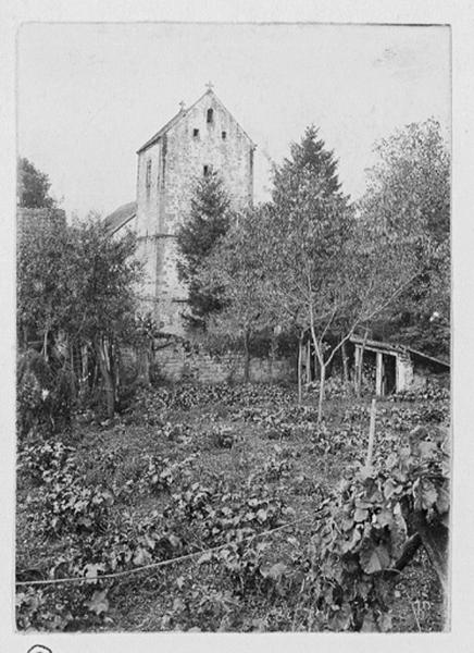 Tour-choeur, vue d'ensemble depuis le sud-est.